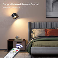 Thumbnail for LED Wall Lamp with USB Charging and Remote Control - Casatrail.com