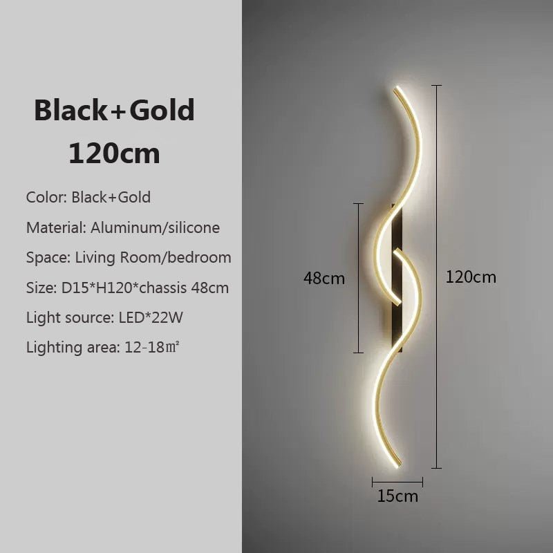 LED Wall Sconce for Living Rooms and Sofas - Casatrail.com