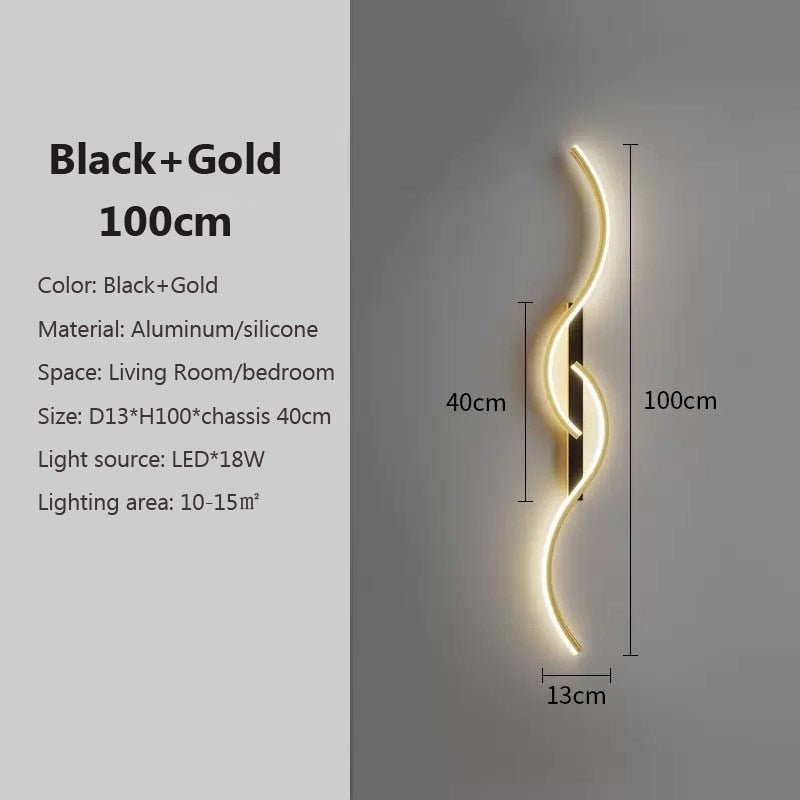 LED Wall Sconce for Living Rooms and Sofas - Casatrail.com