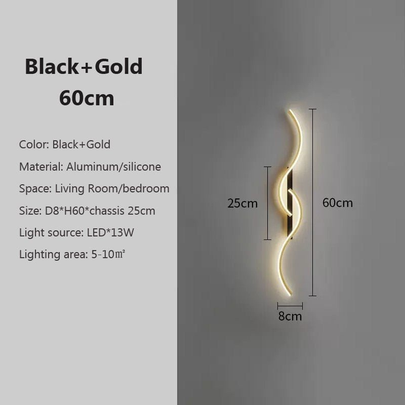 LED Wall Sconce for Living Rooms and Sofas - Casatrail.com