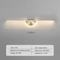 Thumbnail for LED Walnut Wood Wall Light for Bedroom and Bathroom - Casatrail.com