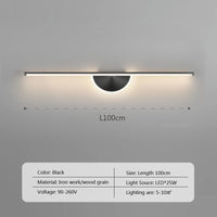 Thumbnail for LED Walnut Wood Wall Light for Bedroom and Bathroom - Casatrail.com