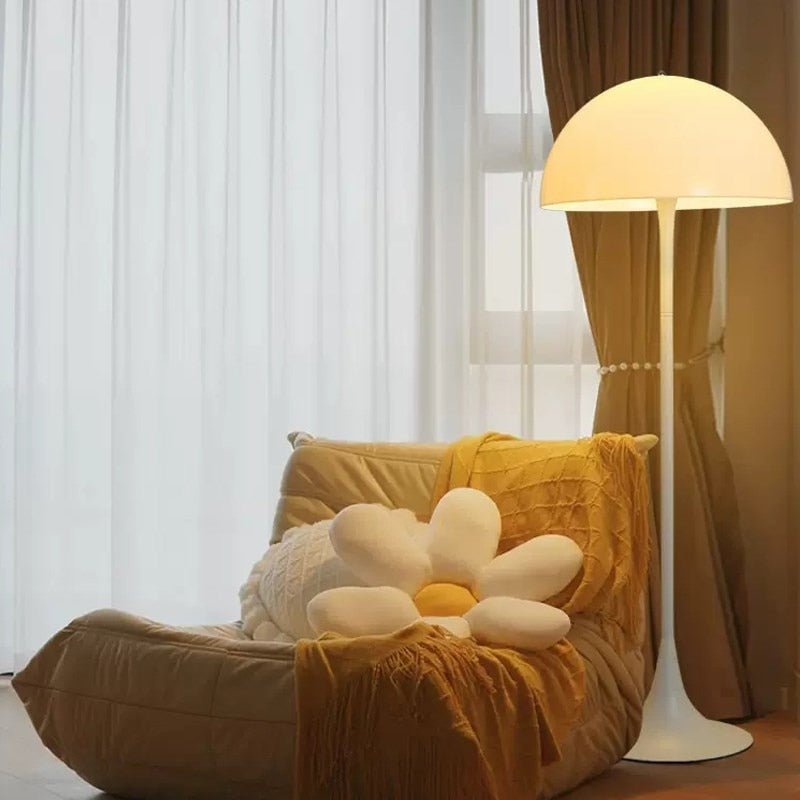 LED White Mushroom Floor and Table Lamp - Casatrail.com