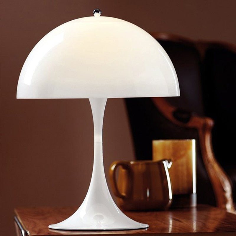 LED White Mushroom Floor and Table Lamp - Casatrail.com