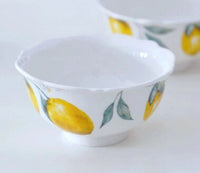 Thumbnail for Lemon Ceramic Dinner Plates Irregular Salad Platter - Casatrail.com