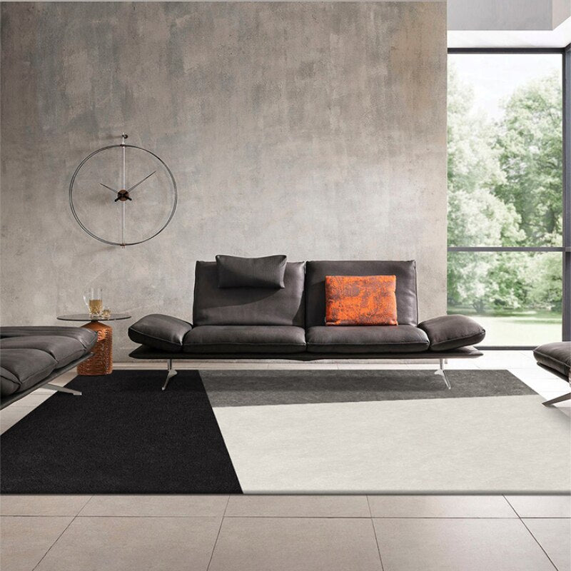 Light Luxury Large Area Modern Minimalism Fluffy Rug - Casatrail.com