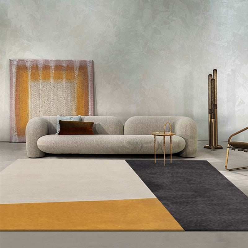 Light Luxury Large Area Modern Minimalism Fluffy Rug - Casatrail.com