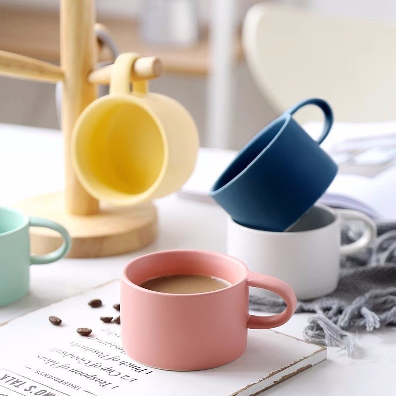 Light Luxury Matte Ceramic Mug - Casatrail.com