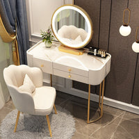 Thumbnail for Light Luxury Rock Board Bedroom Dressing Table - Casatrail.com