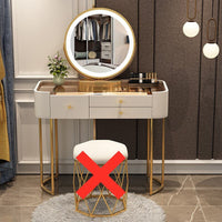 Thumbnail for Light Luxury Rock Board Bedroom Dressing Table - Casatrail.com