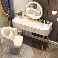 Thumbnail for Light Luxury Rock Board Bedroom Dressing Table - Casatrail.com