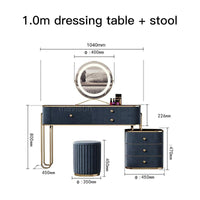 Thumbnail for Light Luxury Rock Plate Dressing Table Storage Cabinet - Casatrail.com