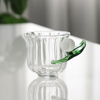 Thumbnail for Lily of The Valley Series Transparent Glass Goblet - Casatrail.com