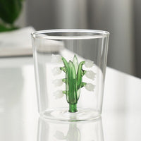 Thumbnail for Lily of The Valley Series Transparent Glass Goblet - Casatrail.com