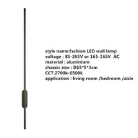 Thumbnail for Linear LED Wall Lamp for TV Background and Corridor - Casatrail.com