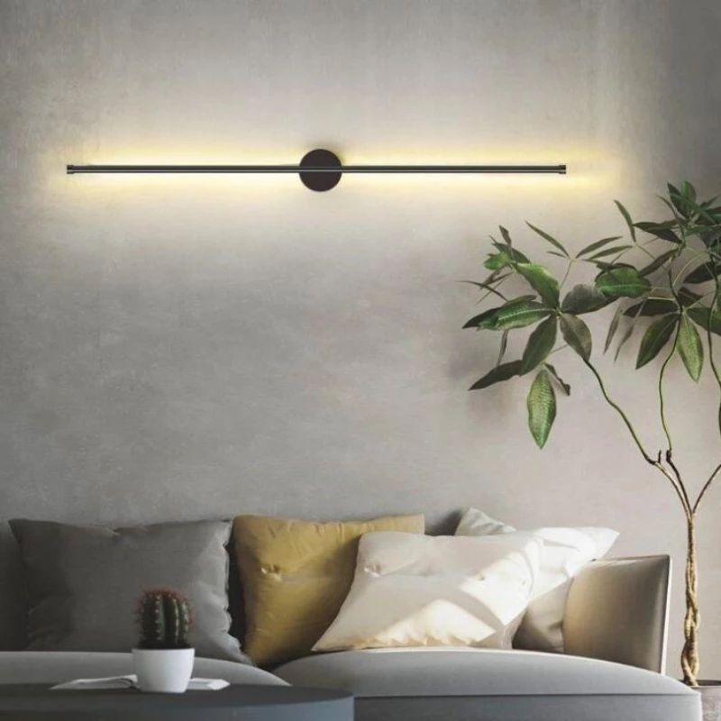 Linear LED Wall Lamp for TV Background and Corridor - Casatrail.com