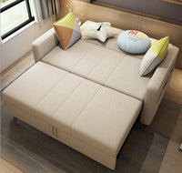 Thumbnail for Linen Sectional Sofa Set with Convertible Bed - Casatrail.com