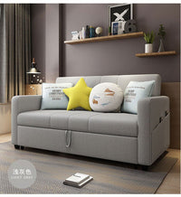 Thumbnail for Linen Sectional Sofa Set with Convertible Bed - Casatrail.com