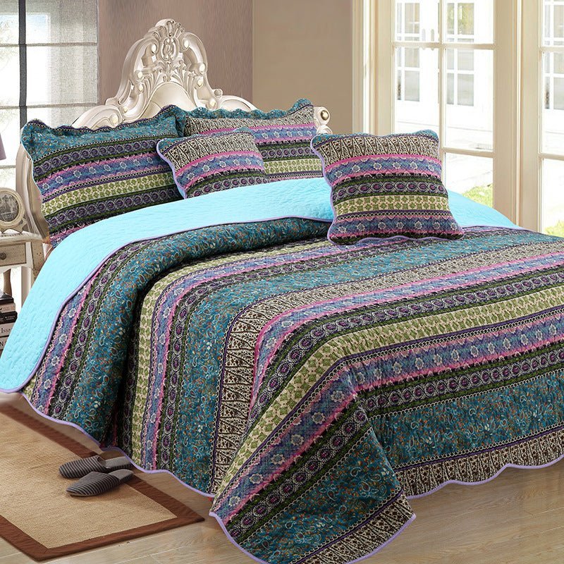 Linen Style Cotton Wash Quilt - Casatrail.com