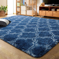 Thumbnail for Living Room Carpets Luxury Shag Area Rug Modern Indoor Plush Fluffy Rugs - Casatrail.com