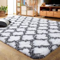 Thumbnail for Living Room Carpets Luxury Shag Area Rug Modern Indoor Plush Fluffy Rugs - Casatrail.com