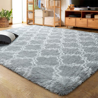 Thumbnail for Living Room Carpets Luxury Shag Area Rug Modern Indoor Plush Fluffy Rugs - Casatrail.com