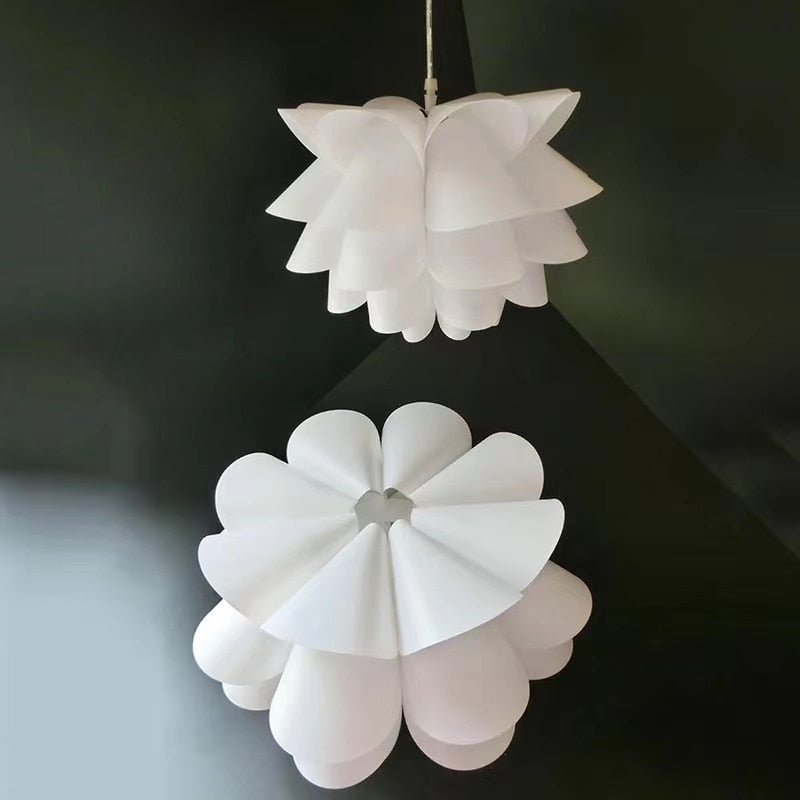 Lotus Chandelier Pendant - Modern DIY Puzzle Lights - Casatrail.com