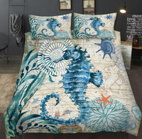 Thumbnail for Lovely Bay Turtle Marine Sea Bedding Set - Casatrail.com