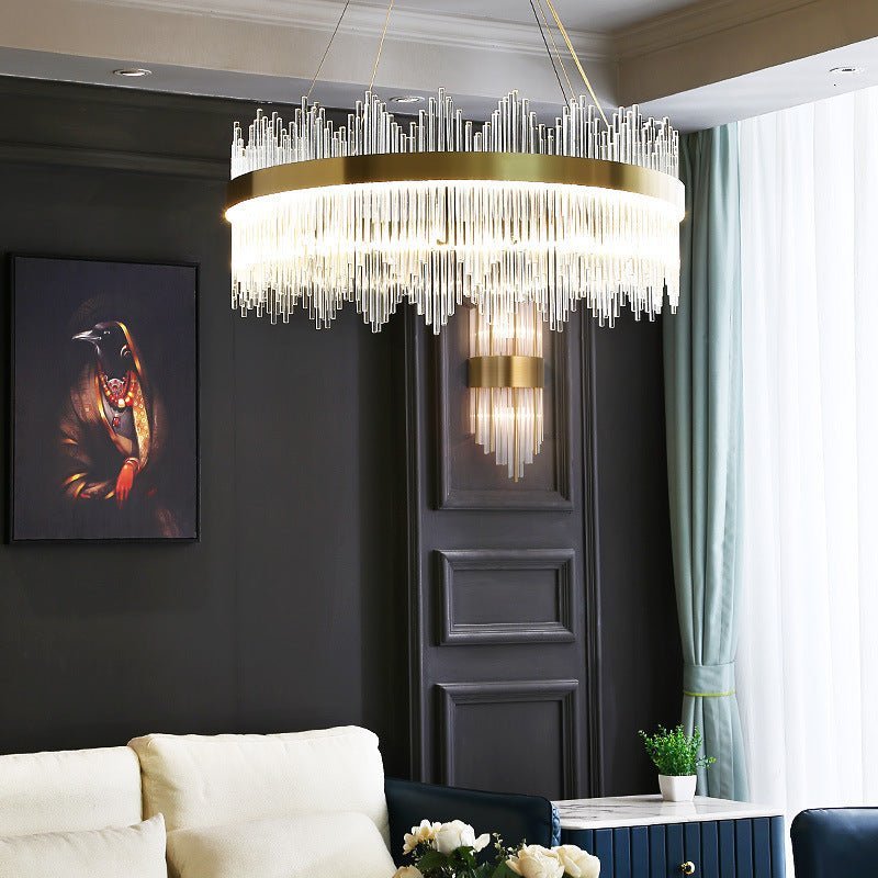 Luxurious Large Crystal Chandelier - Casatrail.com