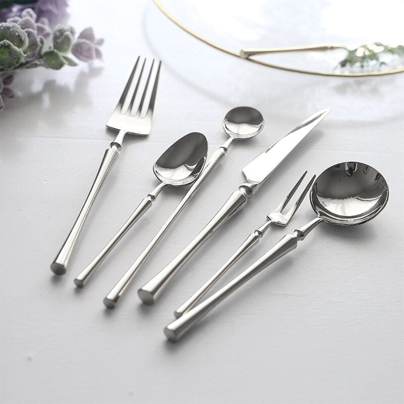 Luxury 18/10 Stainless Steel Cutlery Set - Casatrail.com