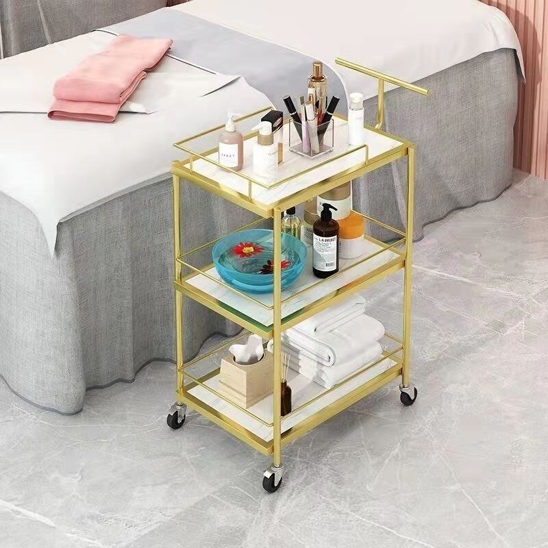 Luxury Beauty Salon Trolley with Storage - Casatrail.com