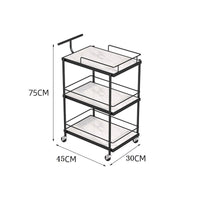 Thumbnail for Luxury Beauty Salon Trolley with Storage - Casatrail.com