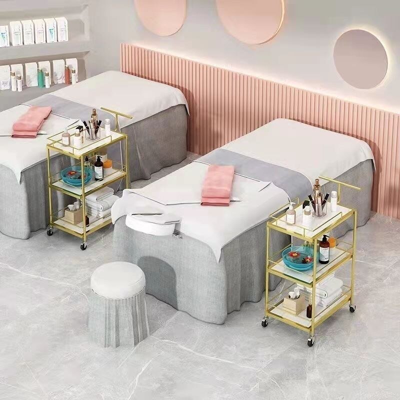 Luxury Beauty Salon Trolley with Storage - Casatrail.com