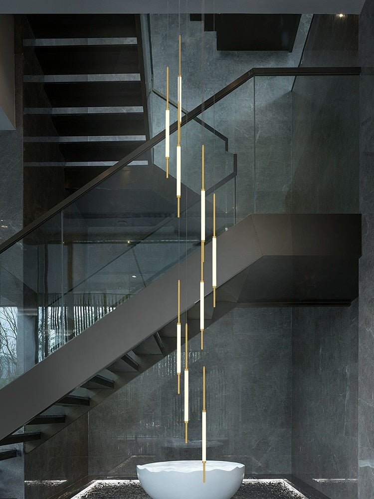 Luxury Design Duplex Stair Lobby Hanging Lamp - Casatrail.com