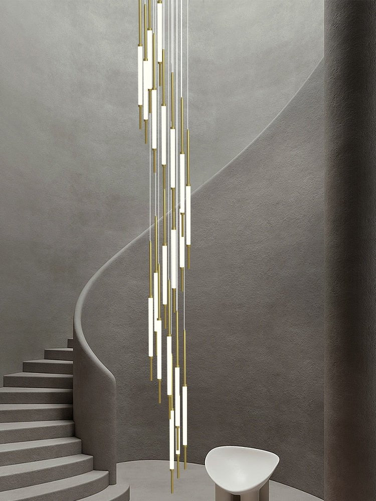 Luxury Design Duplex Stair Lobby Hanging Lamp - Casatrail.com