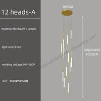 Thumbnail for Luxury Design Duplex Stair Lobby Hanging Lamp - Casatrail.com