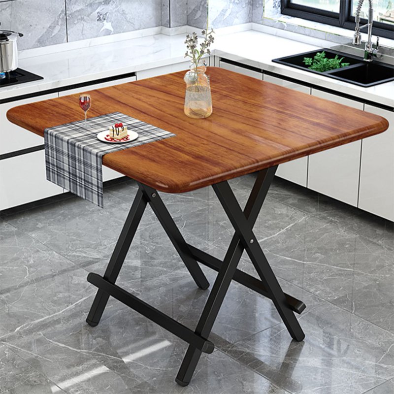 Luxury Dining Table with Metal and Wood Legs - Casatrail.com