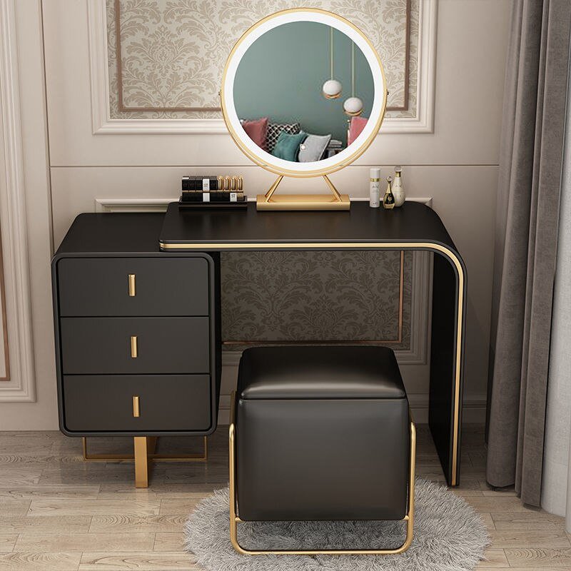 Luxury Dressing Table with Lights and Mirror - Casatrail.com