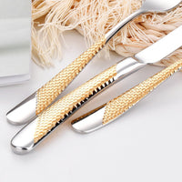 Thumbnail for Luxury Gold Plated Cutlery Set - Casatrail.com