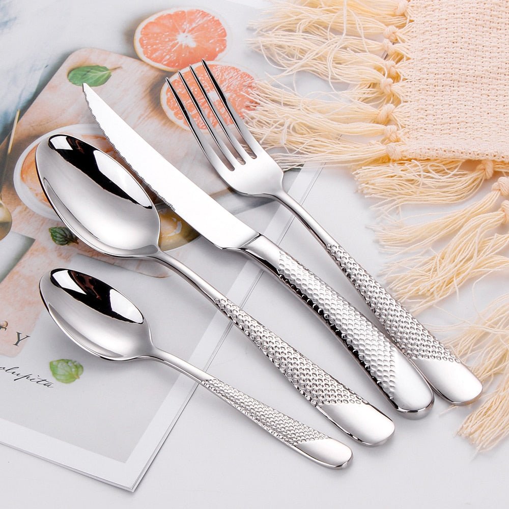 Luxury Gold Plated Cutlery Set - Casatrail.com