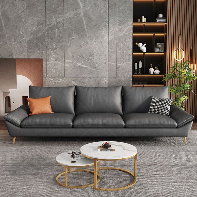 Luxury Leather Sofa for Living Room - Casatrail.com