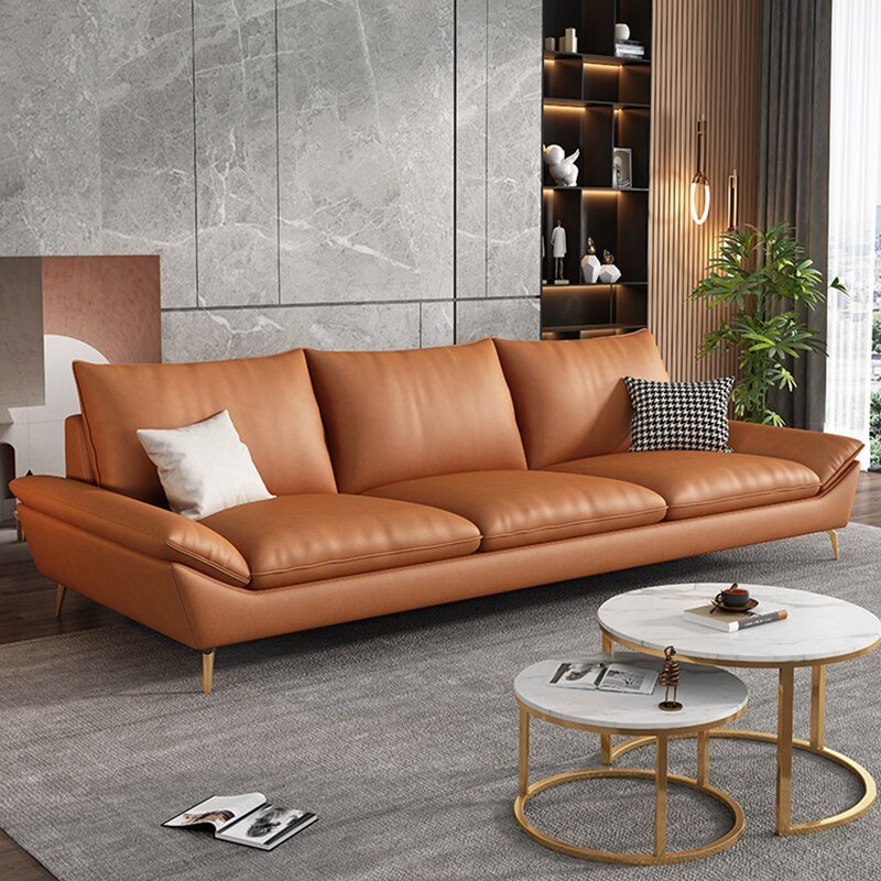 Luxury Leather Sofa for Living Room - Casatrail.com