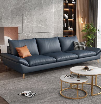 Luxury Leather Sofa for Living Room - Casatrail.com