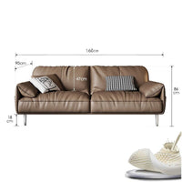 Thumbnail for Luxury Leather Sofa Set With Armchair - Casatrail.com