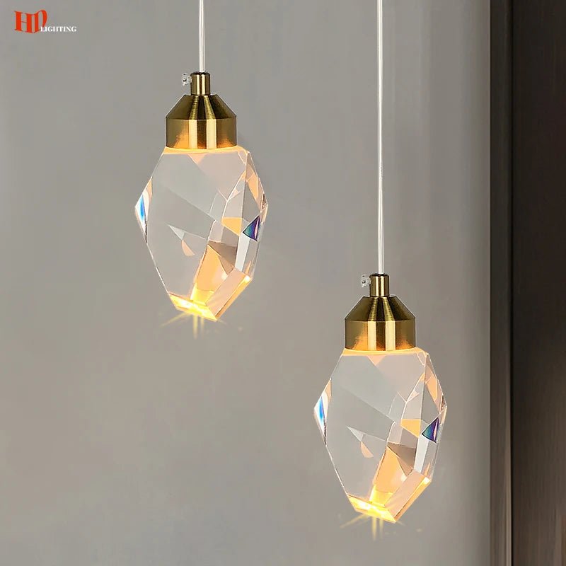 Luxury LED Crystal Pendant Lights - Casatrail.com