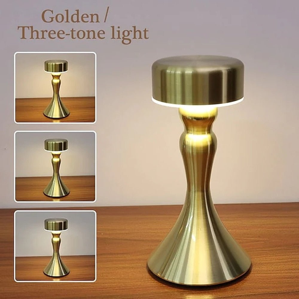 Luxury LED Table Lamp with USB Charging - Casatrail.com