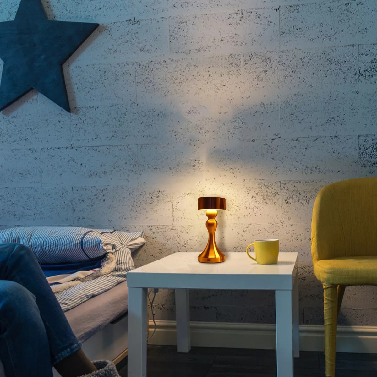 Luxury LED Table Lamp with USB Charging - Casatrail.com