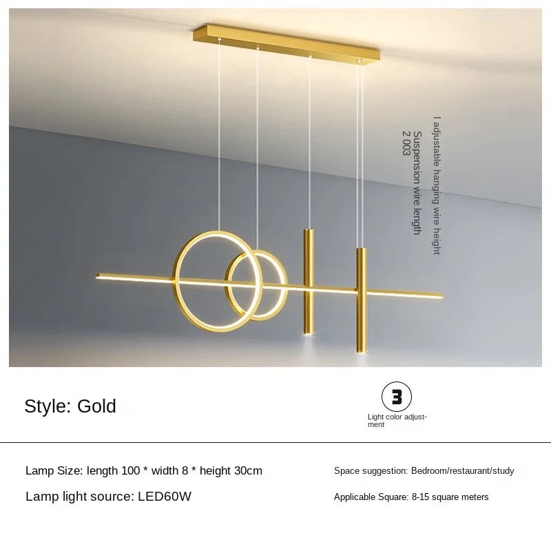 Luxury Nordic Chandeliers - Minimalist Strip Lighting - Casatrail.com