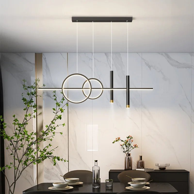 Luxury Nordic Chandeliers - Minimalist Strip Lighting - Casatrail.com