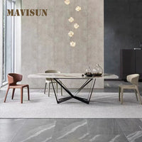 Thumbnail for Luxury Nordic Marble Dining Table and Chairs Combination - Casatrail.com